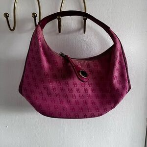 Dooney & Bourke Magenta Hobo Bag